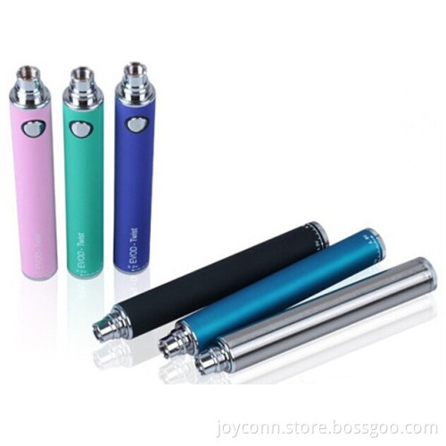 New Version 8 Colors Evod Twist Battery